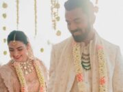 Athiya Shetty KL Rahul Wedding: आथिया शेट्टी और क्रिकेटर केएल राहुल बंधे शादी के बंधन में.. cover