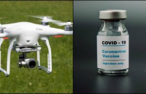 Corona Vaccine: ड्रोन से 40 मिनट में दून से जनपद उत्तरकाशी पहुंची वैक्सीन की 400 डोज, पहली बार किया गया सफल ट्रायल