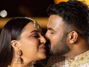 रिसेप्शन में स्वरा-फहद ने एकदूजे को किया Kiss, पिंक लहंगे में सजी-धजी दिखीं एक्ट्रेस, देखिए तस्वीरें! cover1