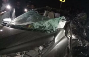 हरिद्वार: रघुनाथ मॉल के पास ट्रक में जा घुसी कार, हादसे में हरियाणा के एक यात्री की मौत, तीन की हालत गंभीर