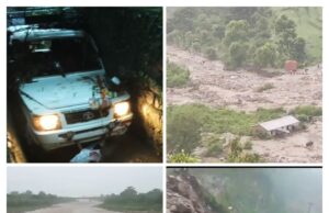 रामनगर में फटा बादल, क्षेत्र में घुसा मलबा, ज़मीन और कुछ वाहन मलबे में बह गए, बरसाती नाले में टाटा सूमो के बहने से ड्राइवर की मौत