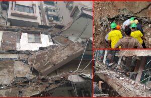 गुजरात में कॉम्प्लेक्स की बालकनी की दो मंजिला स्लैब गिरने से महिला की मौत, 17-18 लोग घायल