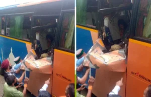 उत्तरकाशी: यमुनोत्री राष्ट्रीय राजमार्ग पर बोल्डर की चपेट में आई बस, एक तीर्थयात्री की मौत, एक घायल