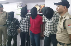 रुद्रपुरः पुरानी रंजिश को लेकर युवक की पिटाई, फिर झोंकी फायर, पुलिस ने चार बदमाशों को किया गिरफ्तार