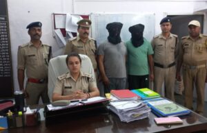रुद्रपुरः फर्जी SOG कर्मचारी बनकर वसूली करने वाले दो बदमाश गिरफ्तार, UP निवासी एक व्यक्ति से 2 लाख 20 हजार की वसूली, 49 हजार रुपए बरामद