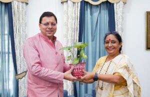 देहरादूनः स्पीकर ऋतु खंडूड़ी ने CM धामी से की मुलाकात, कोटद्वार में आपदा नुकसान के लिए मांगा राहत पैकेज
