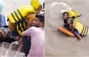 रुड़की: हाथों को रस्सी से बांधकर गंगनहर में युवक-युवती ने लगाई छलांग, जल पुलिस ने बचाई जान