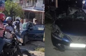देहरादून: कंटेनर ट्रक से टकराई कार, लखनऊ निवासी सेना के कैप्टन की मौत, एक घायल, हादसे के बाद कंटेनर ट्रक चालक फरार