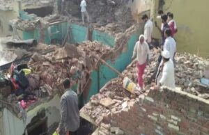 मेरठ में बड़ा हादसा: पटाखा फैक्टरी में हुआ विस्फोट, चार की मौत कई घायल, तीन मकान धराशायी, राहत-बचाव कार्य जारी