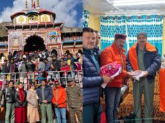 चमोली: भारतीय वायु सेना के एयर चीफ मार्शल वीआर चौधरी ने किए बदरी विशाल के दर्शन, केदारनाथ में रुद्राभिषेक कर की देश की खुशहाली की प्रार्थना