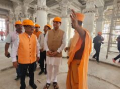 देहरादून: सीएम धामी ने अबू धाबी में बन रहे हिंदू मंदिर का किया दौरा, मंदिर को बताया अविश्वसनीय