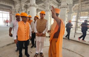 देहरादून: सीएम धामी ने अबू धाबी में बन रहे हिंदू मंदिर का किया दौरा, मंदिर को बताया अविश्वसनीय