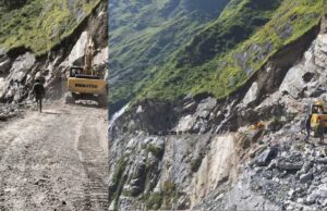 पिथौरागढ़ के धारचूला-गुंजी मोटर मार्ग पर बड़ा हादसा, गाड़ी पर चट्टान गिरने से 8 लोगों के दबे होने की आशंका
