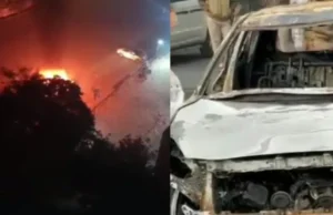 Noida: अचानक खड़ी कार में लगी आग , कार से बाहर निकलने का नहीं मिला मौका, 2 लोगों की दर्दनाक मौत