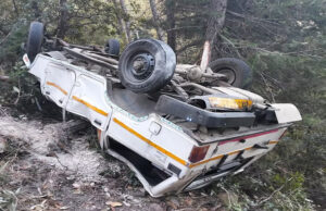 Nainital Accident: हल्द्वानी से जैंती जा रही मैक्स के नहीं लगे ब्रेक, खाई में गिरी गाड़ी, दस घायल