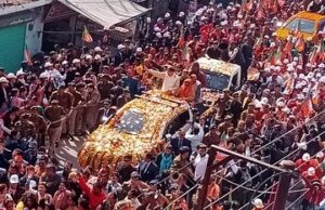 Pushkar Singh Dhami: राजधानी में सीएम का मेगा रोड शो, सशक्त नारी समृद्ध नारी उत्सव…तस्वीरों में देखें