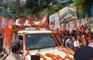 Lok Sabha Election 2024: सीएम धामी का जोशीमठ में रोड शो, भाजपा प्रत्याशी अनिल बलूनी के लिए मांगा समर्थन