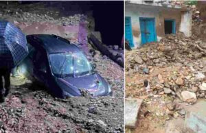 Almora: सोमेश्वर में फटा बादल…मची तबाही, भारी बारिश से आफत, मकानों में घुसा मलबा..