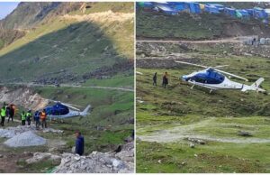 Uttarakhand: केदारनाथ में हेलिकॉप्टर की इमरजेंसी लैंडिंग, पायलट की सूझबूझ से बाल-बाल बचे तीर्थयात्री