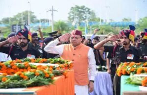 लेह-लद्दाख बॉर्डर पर तैनात उत्तरकाशी का सैनिक बलिदानी, मुख्यमंत्री पुष्कर सिंह धामी ने जताया दुख