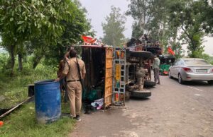 Uttarakhand: डीसीएम व पिकअप वाहन की आमने-सामने की भिड़ंत, एक कांवड़ यात्री की मौत, दस घायल