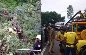 Uttarakhand Accident: नोएडा के पर्यटकों का वाहन मैगी प्वाइंट के पास खाई में गिरा, छह लोग थे सवार, दो की मौत