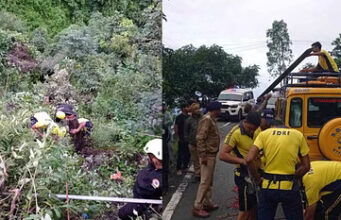 Uttarakhand Accident: नोएडा के पर्यटकों का वाहन मैगी प्वाइंट के पास खाई में गिरा, छह लोग थे सवार, दो की मौत