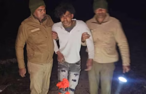 गौ-तस्करों और पुलिस की मुठभेड़, गोली लगने से एक बदमाश घायल, दूसरा गिरफ्तार