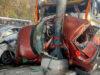 Uttarakhand Accident: राजधानी देहरादून में बड़ा हादसा, ट्रक ने कार को मारी टक्कर, पोल और बड़े वाहन के बीच दबी गाड़ी