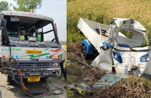 Dehradun Accident: शिमला बाईपास पर हादसा…बस और लोडर ऑटो के बीच जोरदार टक्कर, बच्चे समेत दो की मौत, 15 घायल
