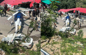 Uttarakhand: हाईवे पर हेलिकॉप्टर की इमरजेंसी लैंडिंग, केदारनाथ धाम के लिए भरी थी उड़ान, सूझबूझ से बची यात्रियों की जान