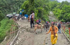 Uttarakhand: गौरीकुंड-केदारनाथ पैदल मार्ग पर जंगलचट्टी के पास भारी भूस्खलन, चपेट में आए 5 मजदूर, खाई में गिरने से 2 की मौत, 3 घायल