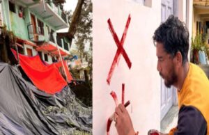 Nainital News: भीमताल में दुकानों और मकानों पर लाल निशान लगने से लोगों में दहशत