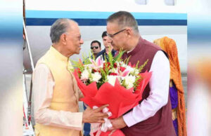Mauritius PM Uttarakhand Visit: नरेंद्रनगर पहुंचे मॉरीशस के प्रधानमंत्री, रास्ते में हुआ भव्य स्वागत