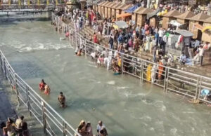 Haridwar News: 17 दिन बाद हरकी पैड़ी पर आई गंगा, स्नान के लिए आने वाले श्रद्धालुओं को सुबह-सवेरे ही मिला भरपूर पानी