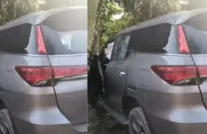 Kashipur: टेस्ट ड्राइव के बहाने युवक फॉर्च्यूनर लेकर फरार, घेराबंदी में कार छोड़ भागा