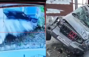 Mussoorie: कैंपटी जा रही थार अनियंत्रित होकर सड़क से नीचे गिरी, पीलीभीत के तीन लोग थे सवार
