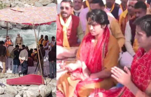 Uttarkashi: बागेश्वर धाम के धीरेंद्र शास्त्री और कुमार विश्वास पहुंचे गंगनानी, मां यमुना के तट पर की पूजा