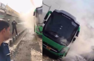 Dehradun: बस में लगी आग, दमकल और पुलिस टीम ने 40 छात्रों का किया रेस्क्यू, तमिलनाडु से टूर पर थे निकले