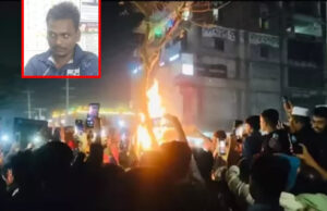 बांग्लादेश में खौफनाक मंजर! ‘अल्लाह-हू-अकबर’ के नारो के साथ हिंदू युवक की नृशंस हत्या, फिर पेड़ से बांधकर जलाया शव