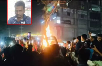 बांग्लादेश में खौफनाक मंजर! ‘अल्लाह-हू-अकबर’ के नारो के साथ हिंदू युवक की नृशंस हत्या, फिर पेड़ से बांधकर जलाया शव