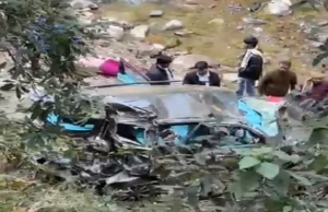 Nanital Accident: निगलाट में खाई में गिरी कार, तीन पर्यटकों की मौत, दो अन्य घायल, नहीं हो पाई शिनाख्त