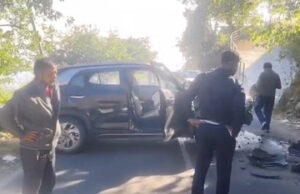 Nainital News: बजून क्षेत्र में हादसा, सड़क किनारे खड़ी गाड़ी से टकराई कार, पांच लोग घायल, युवती हायर सेंटर रेफर