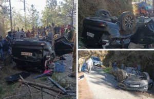 Uttarakhand News: अल्मोड़ा में तेज रफ्तार स्कॉर्पियो के उड़े परखच्चे, भयानक टक्कर, दिल्ली के दंपती की मौत