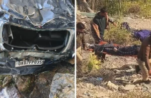 Uttarakhand: टिहरी में कार अनियंत्रित होकर 200 मीटर नीचे खाई में गिरी, उत्तर प्रदेश के कार चालक की मौके पर मौत