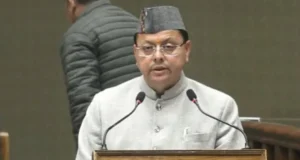 Uttarakhand: विधानसभा सत्र, मुख्यमंत्री पुष्कर सिंह धामी ने सदन में पेश किया 1.11 लाख करोड़ का बजट