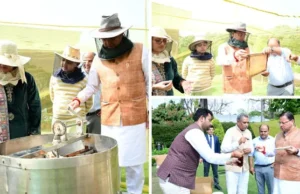 Uttarakhand News: मधुमक्खी पालन को बढ़ावा, सीएम आवास में 60 किलो शहद निकला, ‘3-बी गार्डन’ बनाने के निर्देश