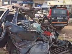 UP: मुरादाबाद में भीषण हादसा, नैनीताल जिले के चार युवकों की जान गई, ट्रैक्टर-ट्रॉली में घुसी तेज रफ्तार कार