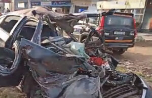 UP: मुरादाबाद में भीषण हादसा, नैनीताल जिले के चार युवकों की जान गई, ट्रैक्टर-ट्रॉली में घुसी तेज रफ्तार कार