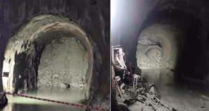 Uttarakhand: ऋषिकेश कर्णप्रयाग रेलवे लाइन, रुद्रप्रयाग में सुरंग के अंदर मिट्टी धंसी, पानी के साथ आया मलबा, मची अफरा तफरी